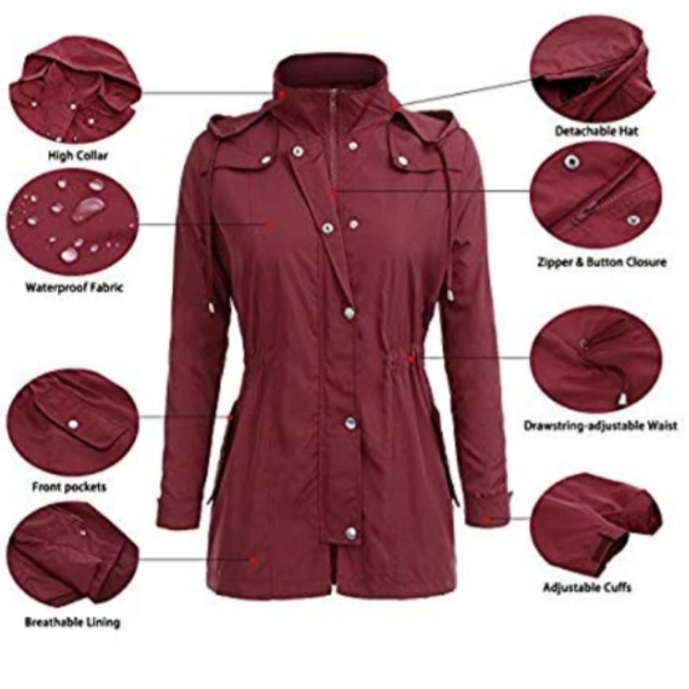 Bosbary Rain Jacket size XXL
